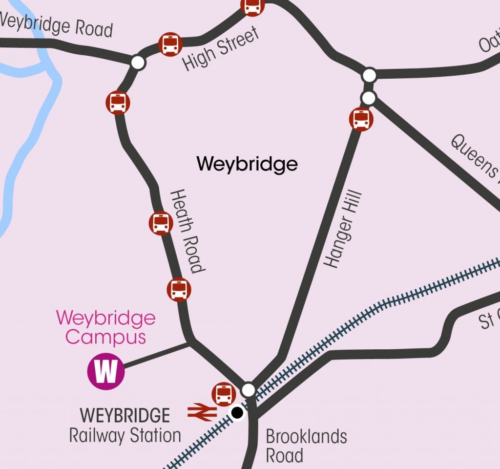 weybridge-map-promo-box | Brooklands College