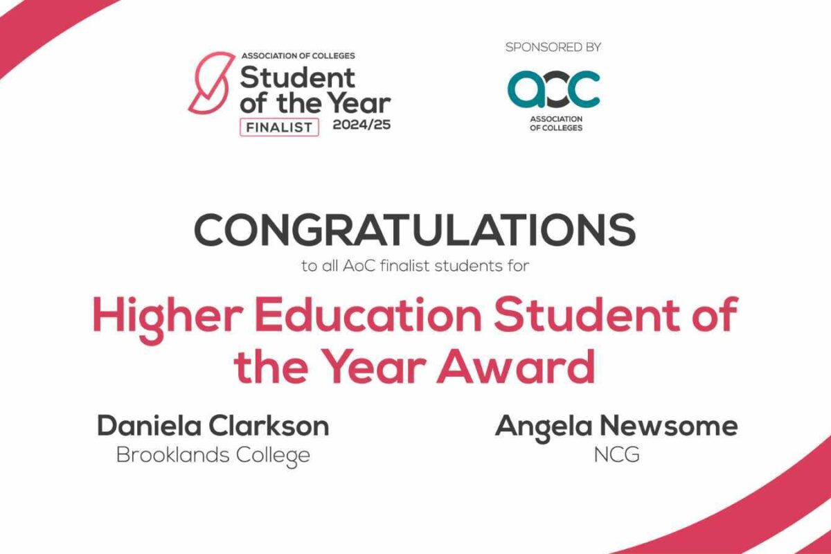 Higher Education – Student of the Year Finalist 2024/25